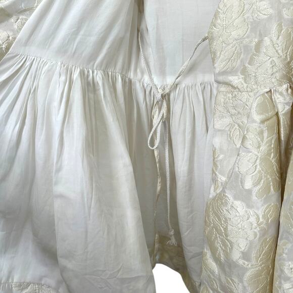 Sister Jane Dream Cowboy Kisses Jacquard Wrap Mini Dress Size Small - Picture 7 of 13